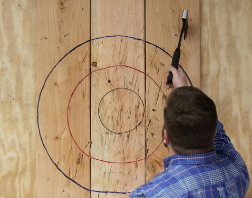 Axe throwing